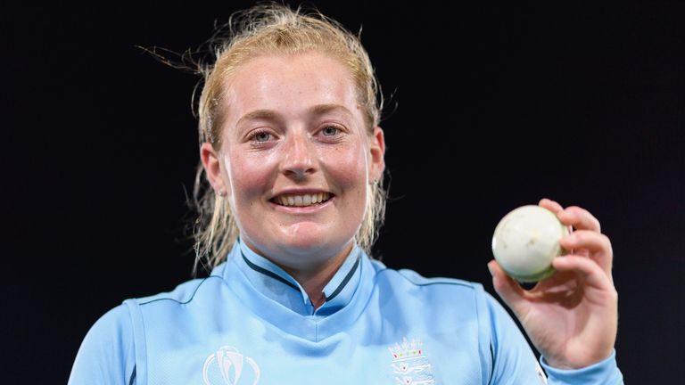 Sophie Ecclestone took her tally of wickets in this World Cup to 20 after striking six times in the semi-final victory over South Africa