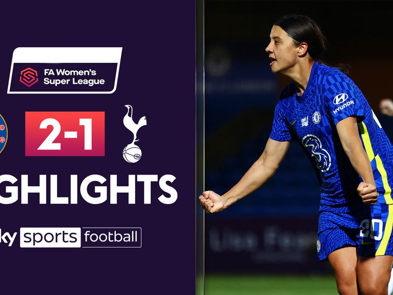 Chelsea 2-1 Tottenham Women: Spurs fall to defending champs in encouraging  performance - Cartilage Free Captain