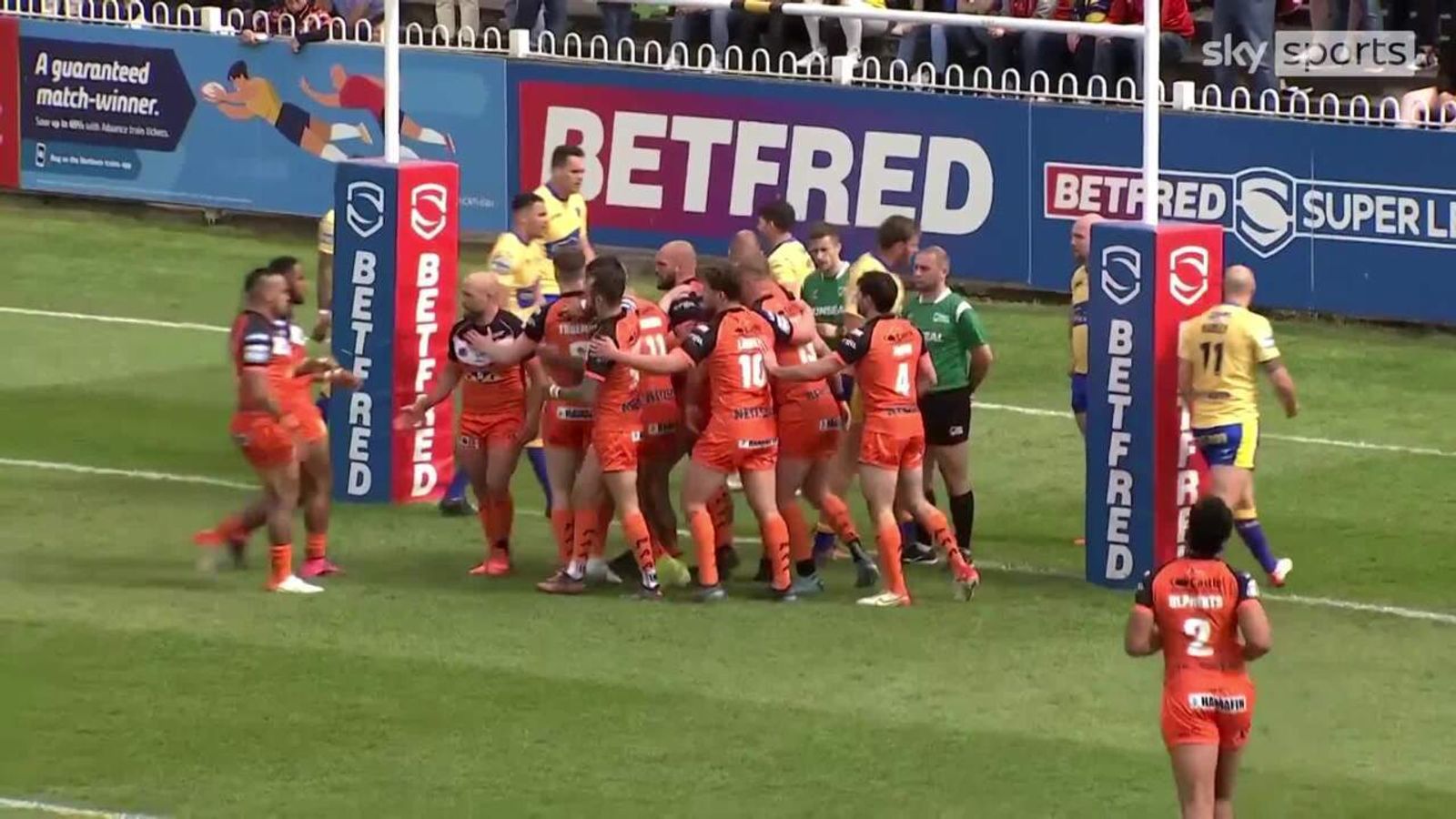 Castleford Tigers 320 Hull Kingston Rovers Super League highlights