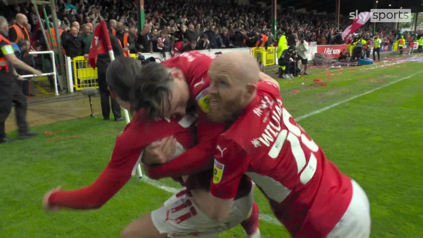 Swindon 21 Port Vale Harry McKirdy double hands Robins edge in Sky