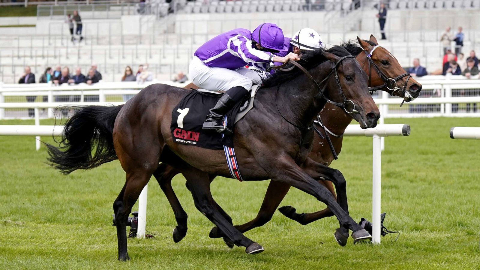 El prometedor Barbanegra de dos años lo deja tarde en Curragh |  Noticias de carreras