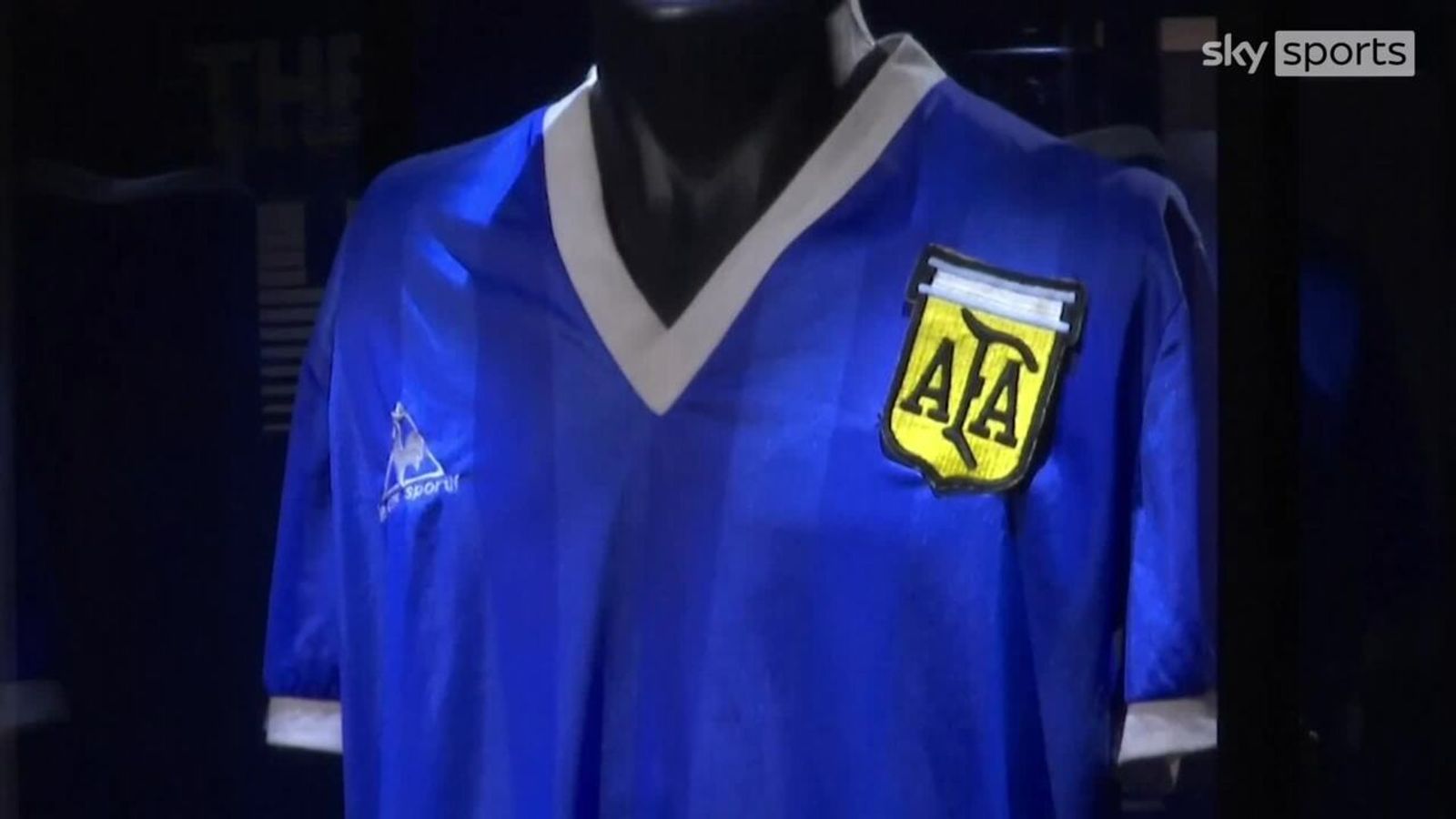 Diego Maradona's 'Hand of God' shirt sold for more than 7m at auction ...