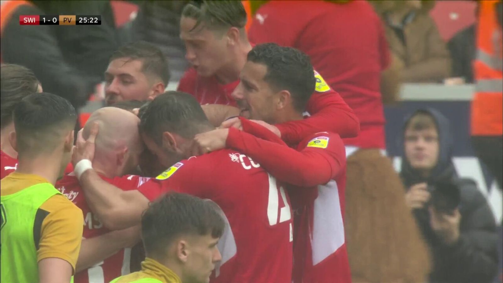 Swindon 21 Port Vale Harry McKirdy double hands Robins edge in Sky