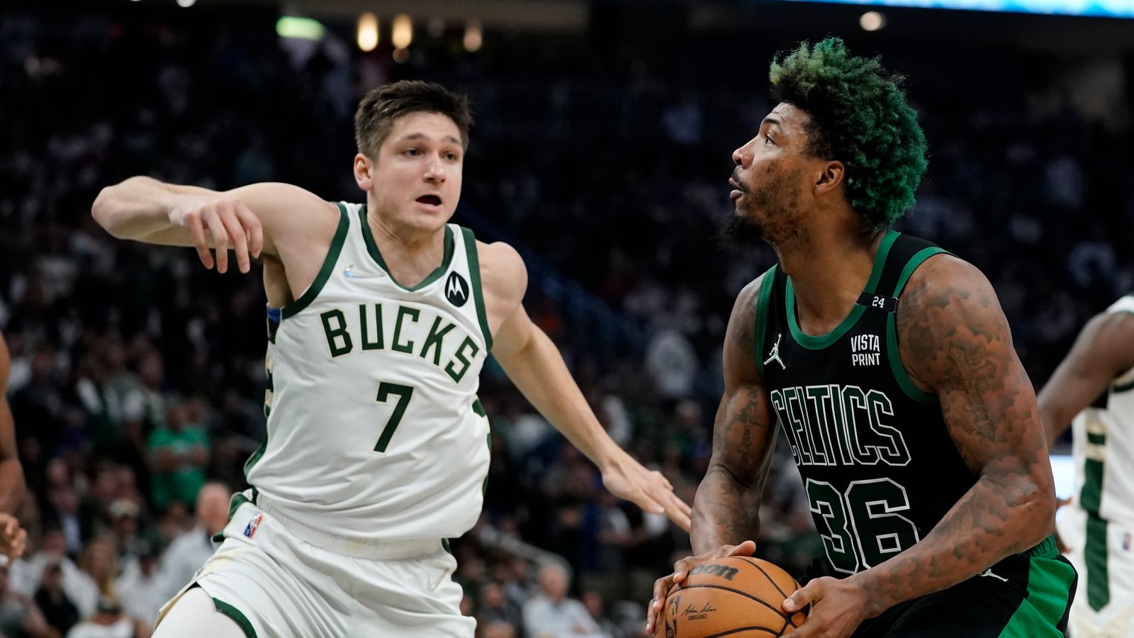 NBA Playoffs: Boston Celtics 116-108 Milwaukee Bucks | NBA News | Sky ...