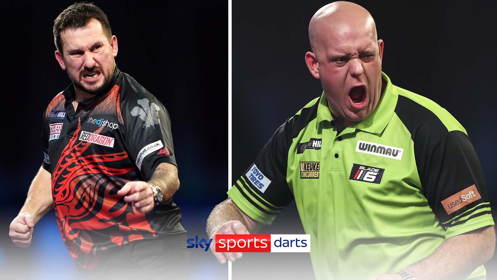 World Grand Prix Darts Michael van Gerwen progresses as Jonny Clayton