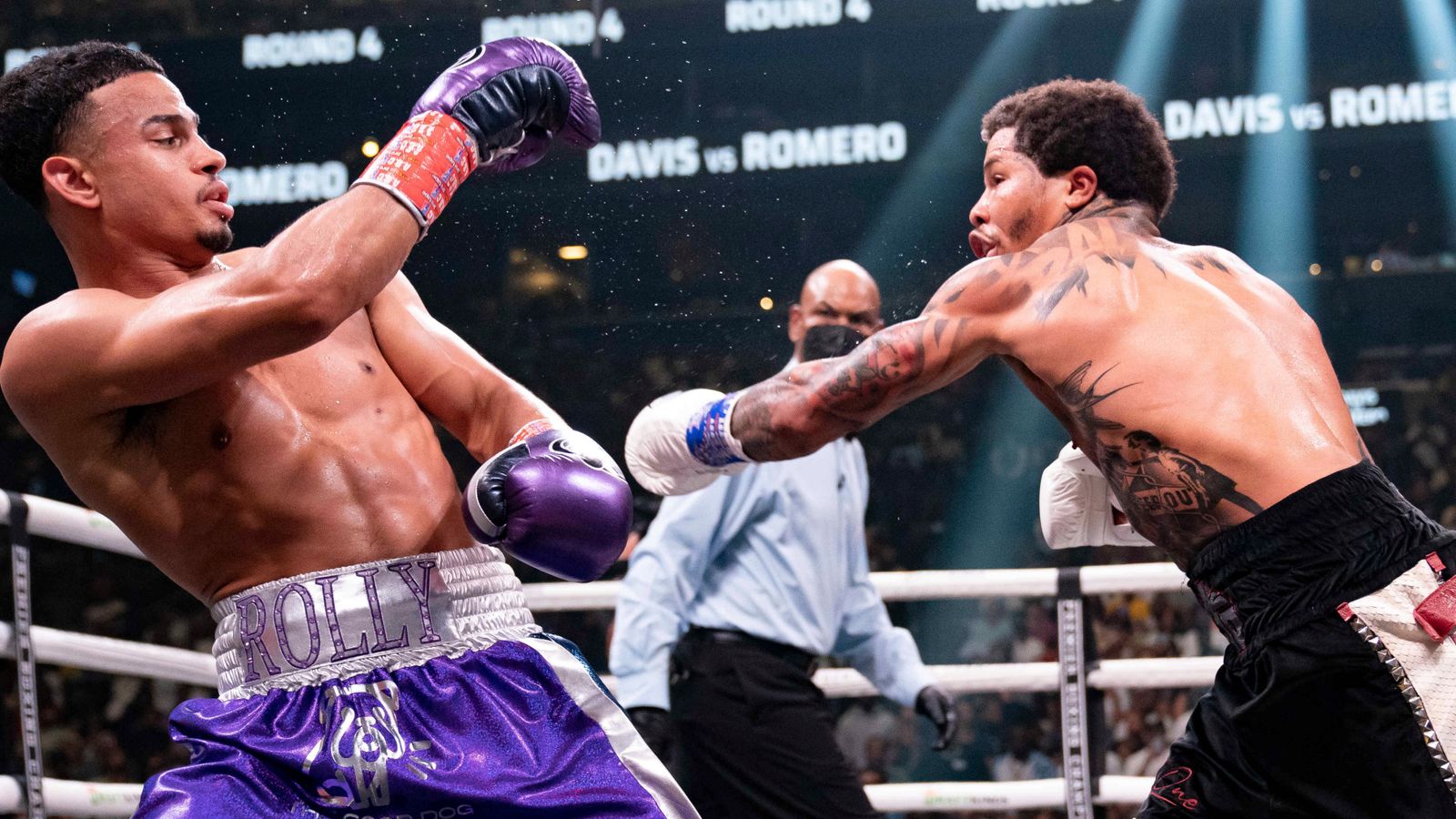 Gervonta Davis retains lightweight title in New York after stopping Rolando Romero in sixth round Boxing News Sky Sports