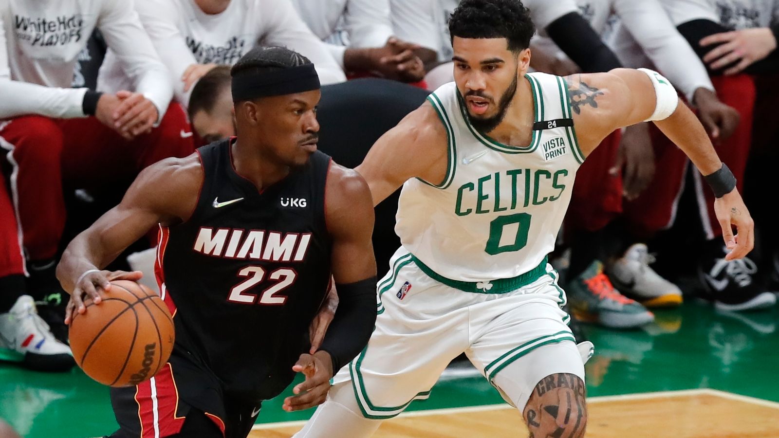 Jimmy Butler, Jayson Tatum, Marcus Smart all pick up injuries as Miami Heat win Game 3 against Boston Celtics