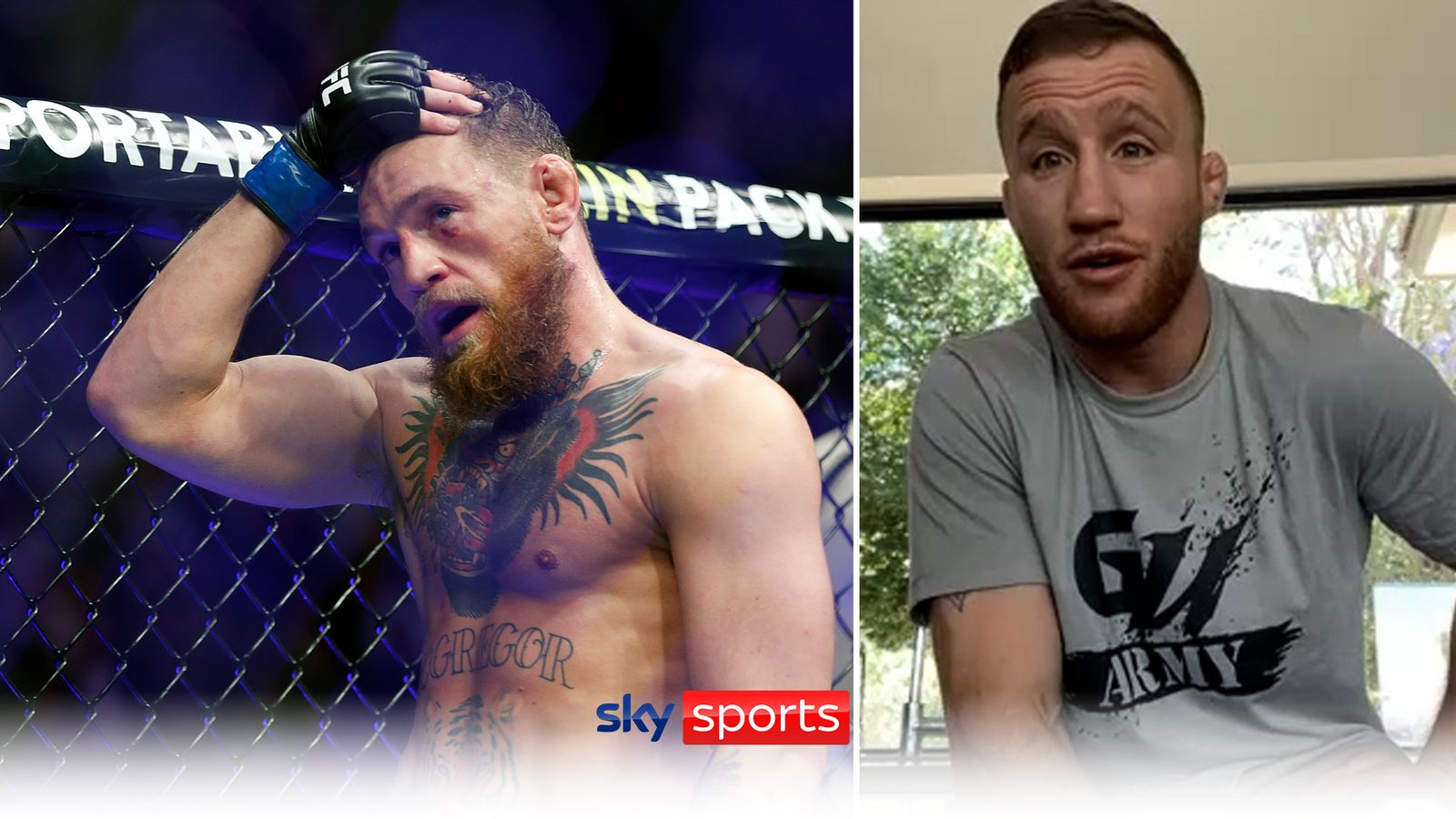 Justin Gaethje: I'd Give Conor McGregor A Beating | WWE News | Sky Sports