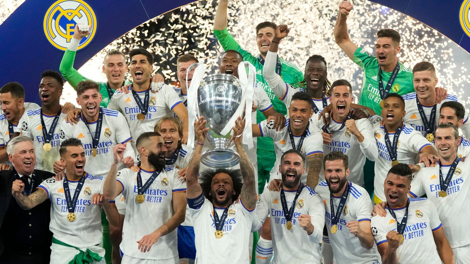 Liverpool 0-1 Real Madrid Vinicius Junior goal downs Reds in Champions League final as chaotic scenes at Stade de France mar game Football News Sky Sports