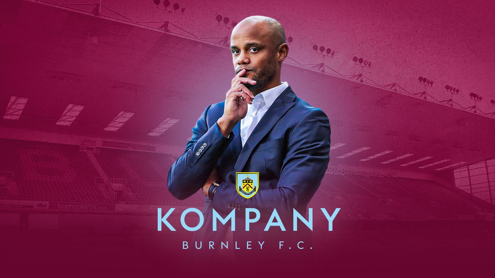 Vincent Kompany appointed new Burnley manager as former Man City captain targets Premier League return