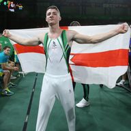 Rhys McClenaghan won his 2018 Commonwealth Games gold medal as a Northern Ireland gymnast