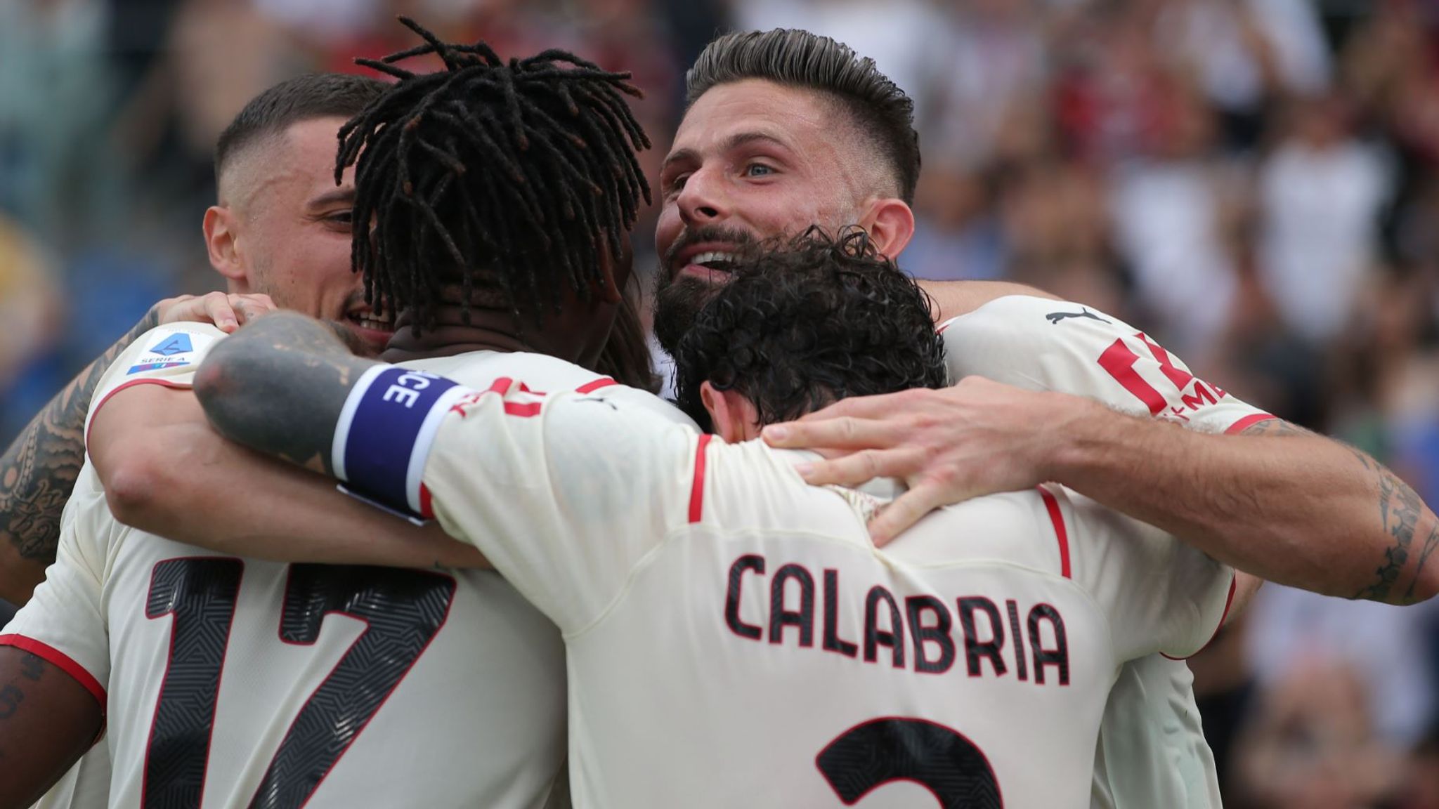 AC Milan win first Serie A title for 11 years after final-day win at Sassuolo Football News Sky Sports