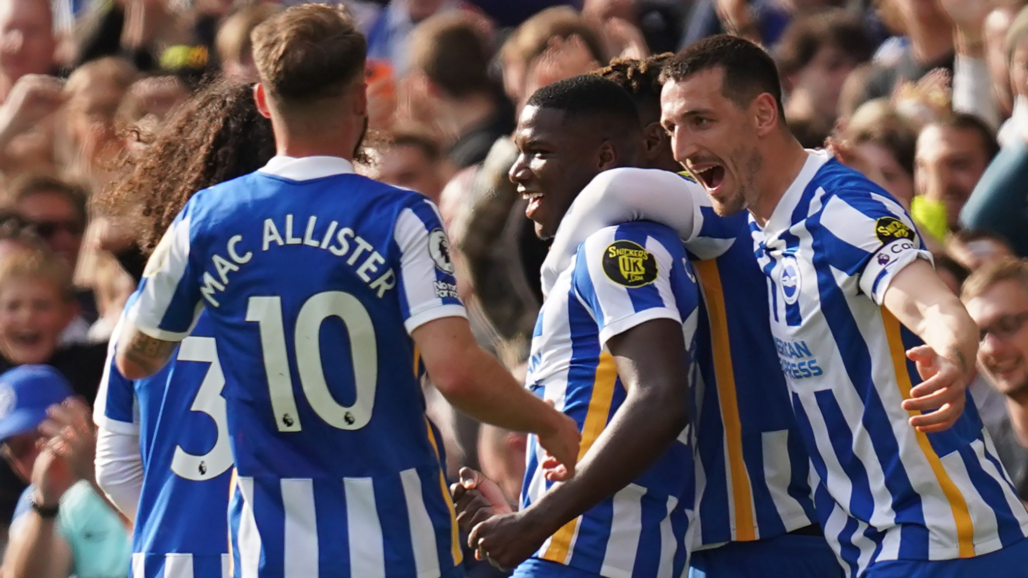 Brighton 4-0 Manchester United: Visitors' worst Premier League season  confirmed after Amex thrashing | Football News | Sky Sports
