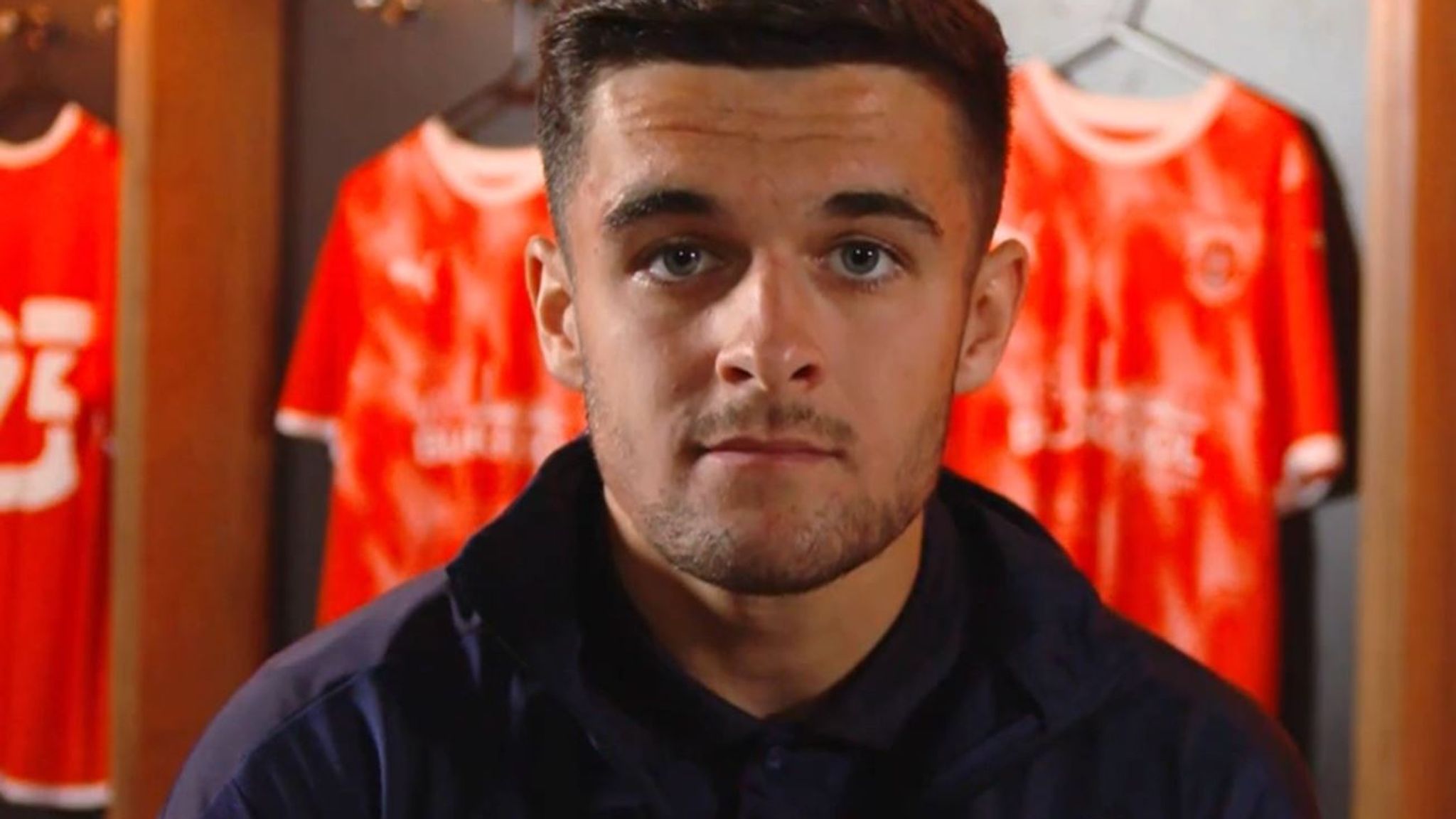 Jake Daniels Blackpool forward becomes UKs first active male professional footballer to come out publicly as gay Football News Sky Sports