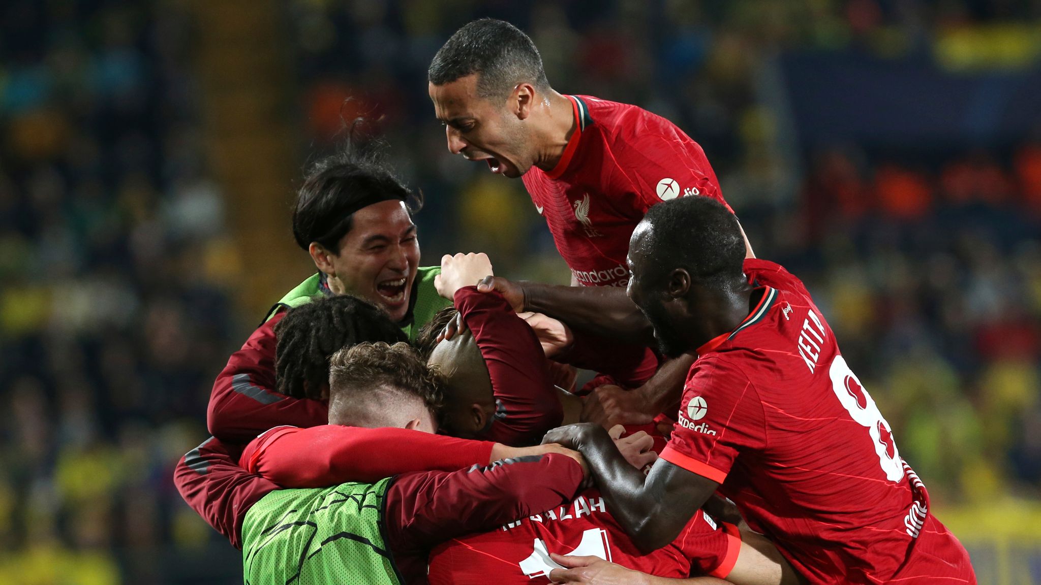 Villarreal 2-3 Liverpool (agg 2-5) Jurgen Klopps side overcome scare to reach Champions League final Football News Sky Sports