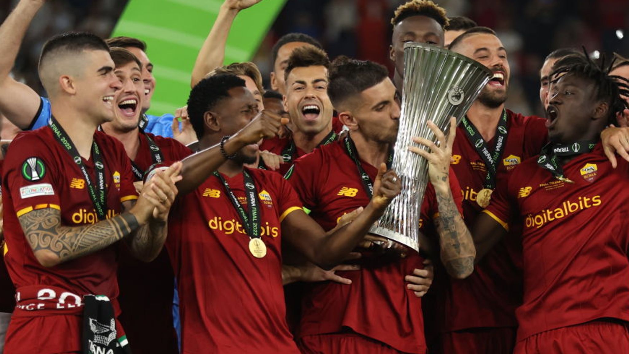 Roma 10 Feyenoord Jose Mourinho wins fifth European title by landing