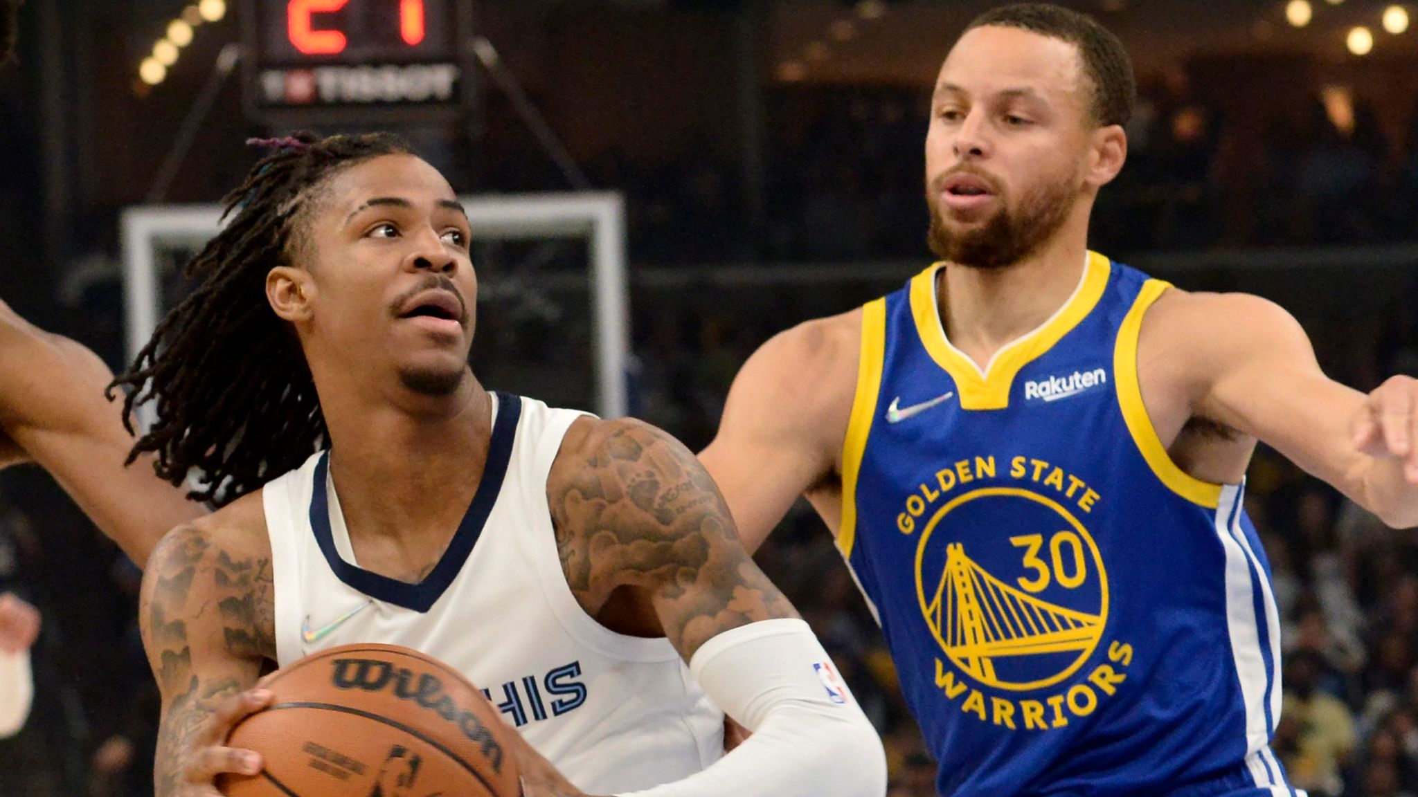 Ja Morant vs Stephen Curry: A duel to be savoured in the NBA Playoffs | NBA  News | Sky Sports