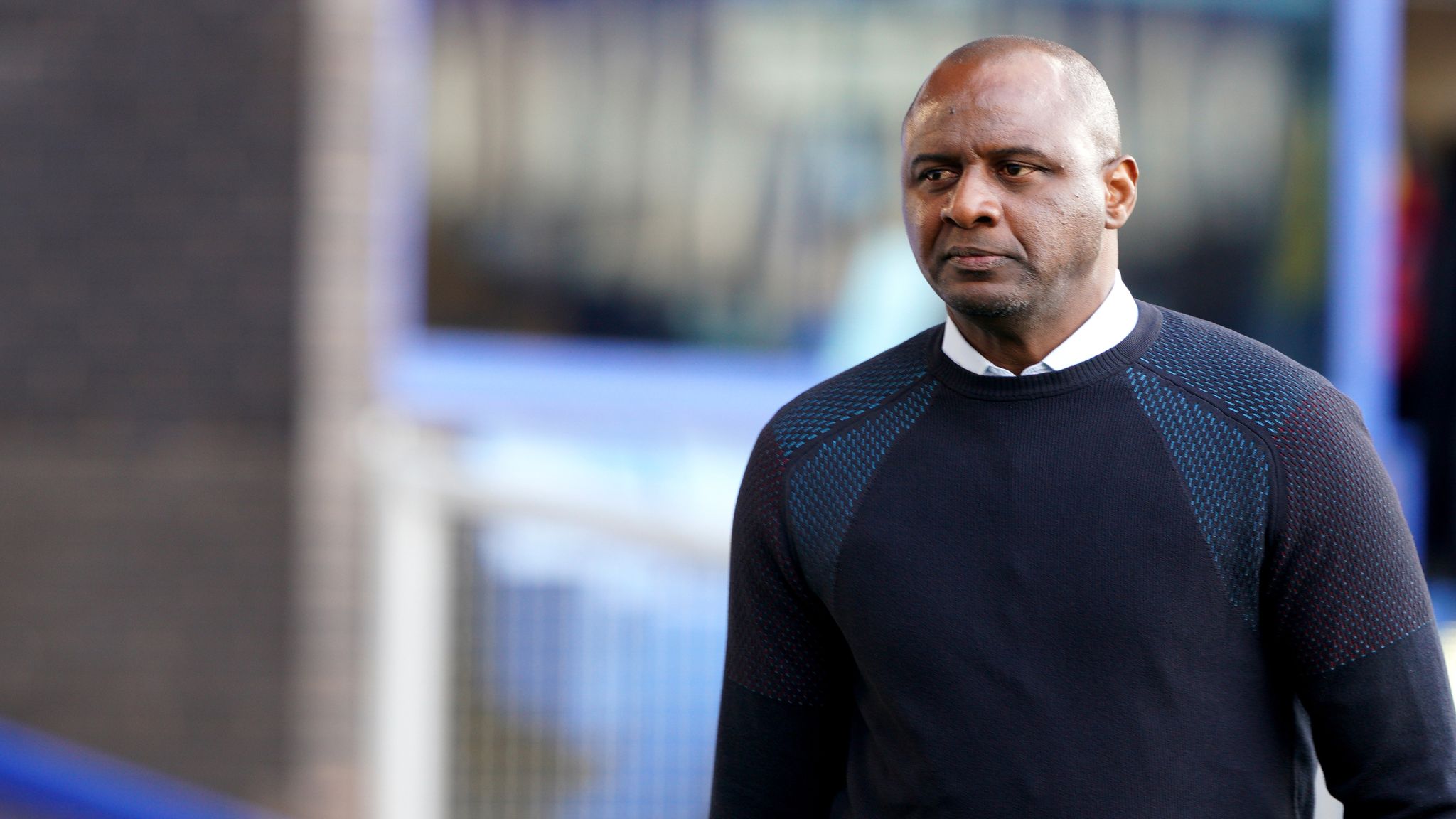 Patrick Vieira: Police investigating after Crystal Palace manager involved  in altercation with Everton fan in pitch invasion | Football News | Sky  Sports