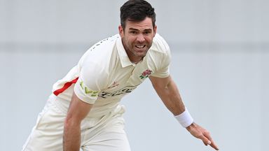 James Anderson dismissed Joe Root on the final day of the Roses clash