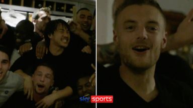 On This Day | Party at Vardy's house after Leicester title win
