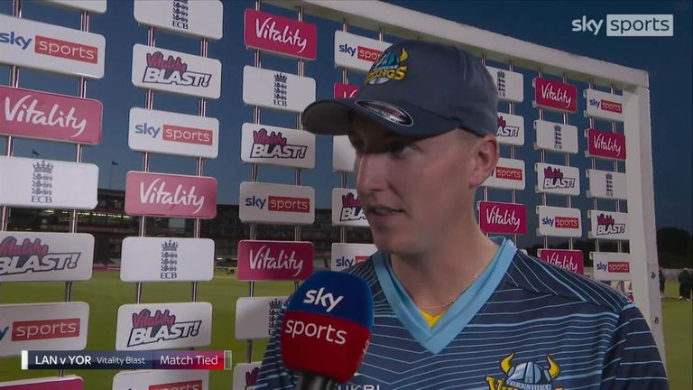 Brook says he's happy with how he's playing this year after another impressive innings for Yorkshire