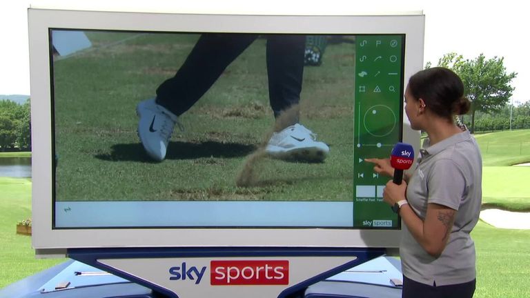 A look at the unique footwork of world number one Scottie Scheffler and why Jon Rahm has advised other golfers not to try and replicate it!