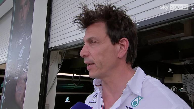 Despite the improvement of the weekend for Mercedes, Toto Wolff admits the team is in limbo after both Ferrari and Red Bull