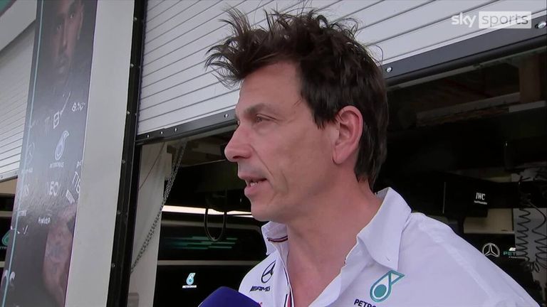 Despite an improved weekend for Mercedes, Toto Wolff admits the team are in a sort of limbo trailing both Ferrari and Red Bull