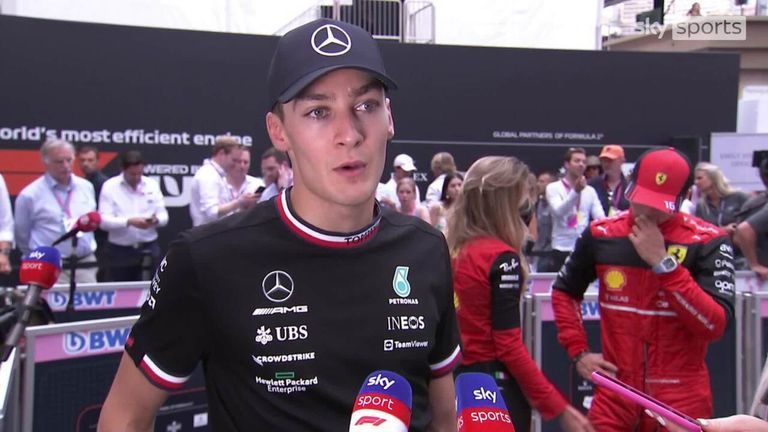 George Russell says he hopes rain will affect the Monaco Grand Prix and give his Mercedes team a better chance of a good result.