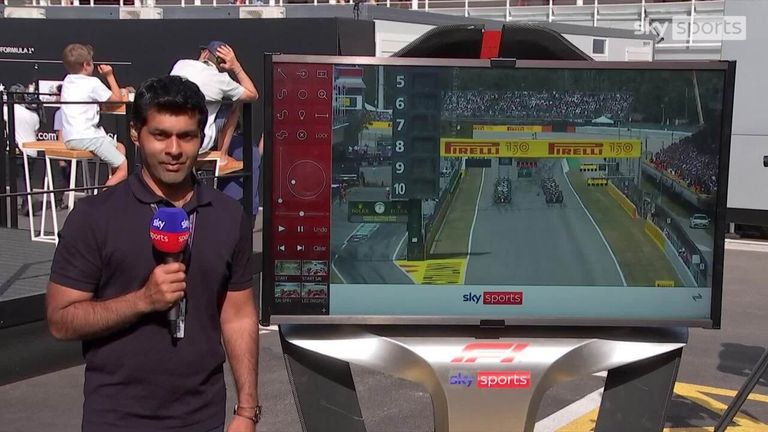 Sky F1's Karun Chandhok looked back on the disappointing race for Ferrari as Charles Leclerc withdrew from the race lead, while Carlos Sainz finished fourth.