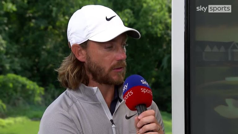 Tommy Fleetwood says he feels positive about his game after finishing tied-fifth at the PGA Championship this year