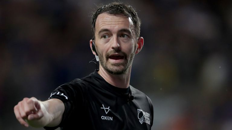 Super League referee James Child came out publicly as gay in 2021