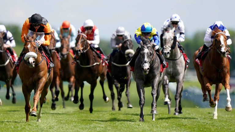 Raasel (left) impresses at Haydock