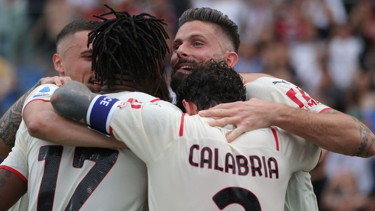 AC Milan win Serie A