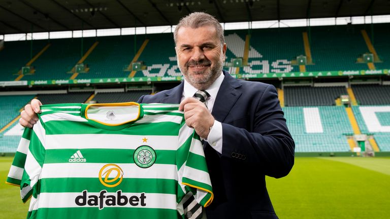 Ange Postecoglou was appointed Celtic manager in June 2021