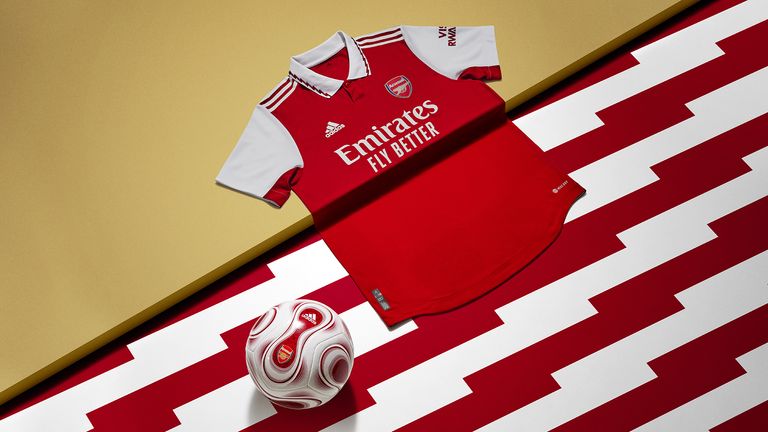 adidas and Arsenal launch new iconic home kit for 22/23 season (credit: adidas)