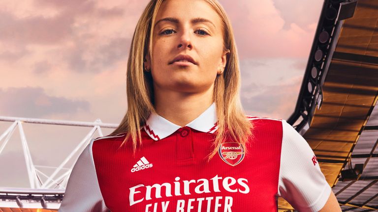 adidas and Arsenal release an iconic new home kit for the 22/23 season (Credit: adidas)