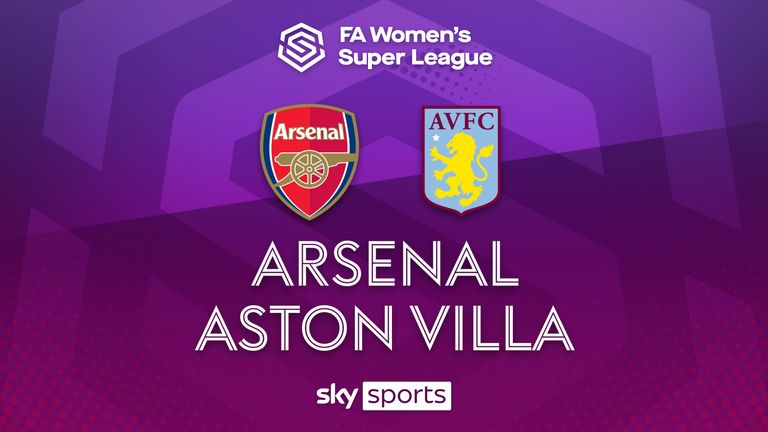 Arsenal vs Aston Villa WSL