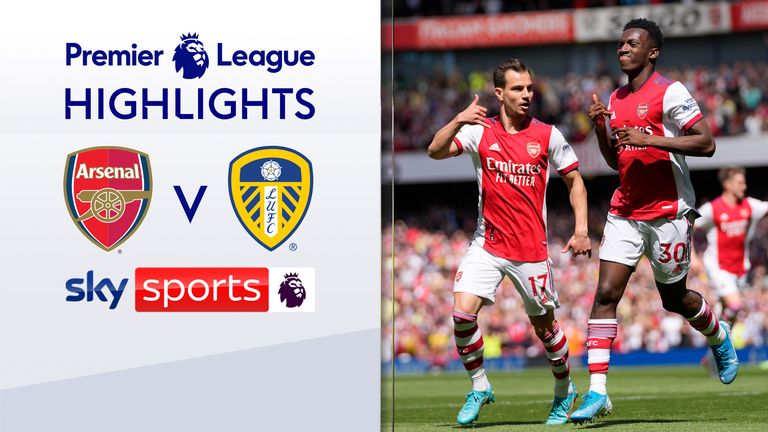 Eddie Nketiah - Arsenal vs Leeds
