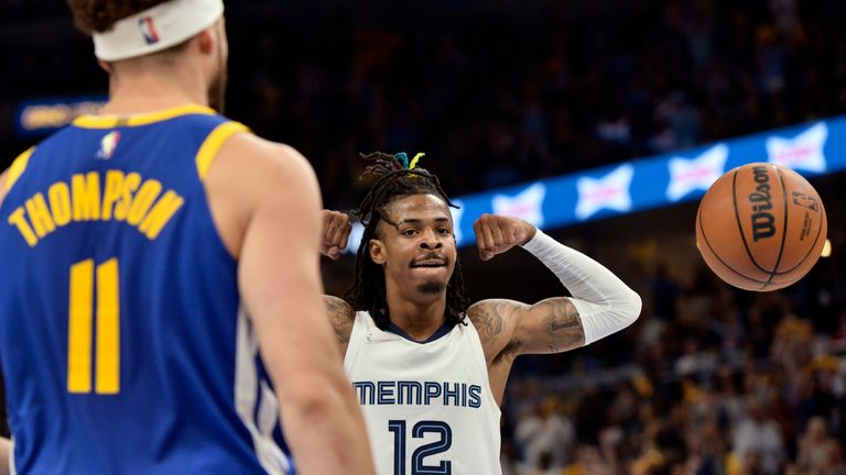 DeAnthony Melton provided a great pitch for Ja Morant as Memphis beat Golden State by six points shortly before halftime.