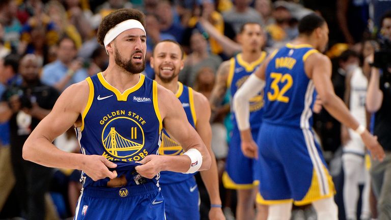 The Golden State Warriors held on to beat the Memphis Grizzlies in an enthralling Game 1 contest in their Western Conference semi-final series.