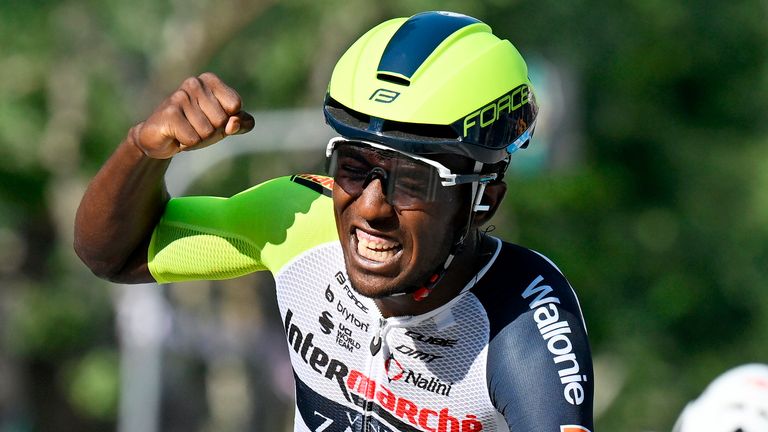 Biniam Girmay: Eritrean makes history as first Black Africa to win Grand Tour stage with Giro d'Italia success