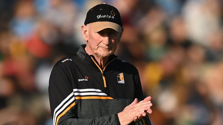 14 May 2022; Kilkenny manager Brian Cody during the Leinster GAA Hurling Senior Championship Round 4 match between Dublin and Kilkenny at Parnell Park in Dublin. Photo by Stephen McCarthy/Sportsfile