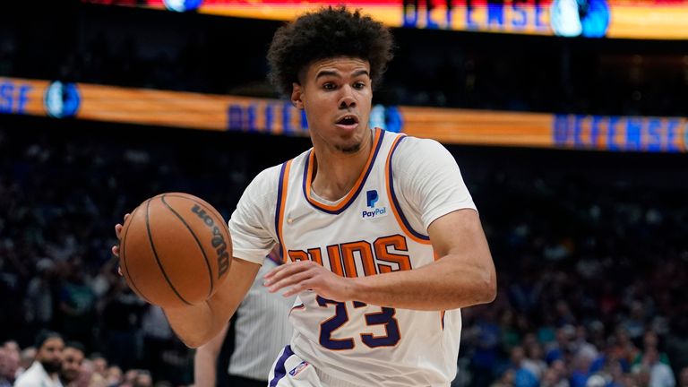 Phoenix Suns forward Cameron Johnson
