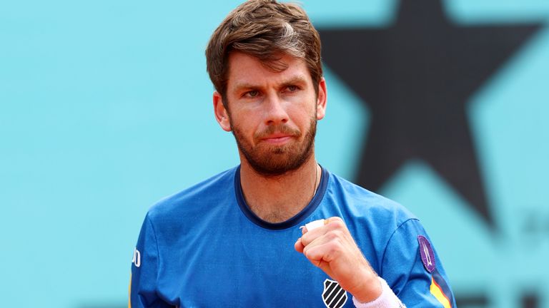 Cameron Norrie beat John Isner to reach the third round in Madrid