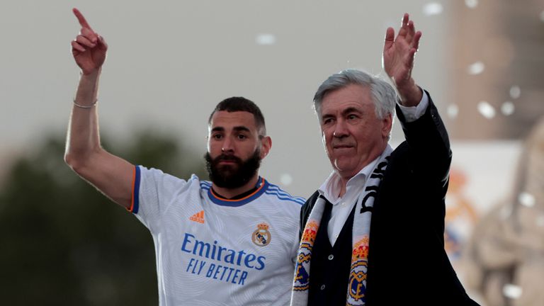 Carlo Ancelotti became a record holder on Saturday after his Real Madrid side secured the La Liga title