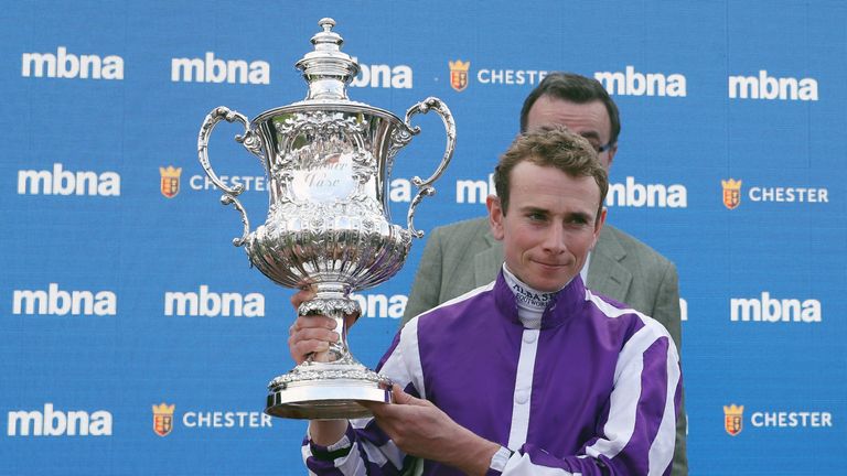 Ryan Moore will be looking to win another Chester Vase on Wednesday