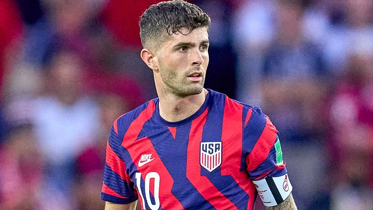 ORLANDO, FL - MARCH 27: United States forward Christian Pulisic (10) looks in action during a World Cup Qualifying game between the United States and Panama at Exploria Stadium on March 27, 2022 in Orlando, FL.  (Photo by Robin Alam/Icon Sportswire)