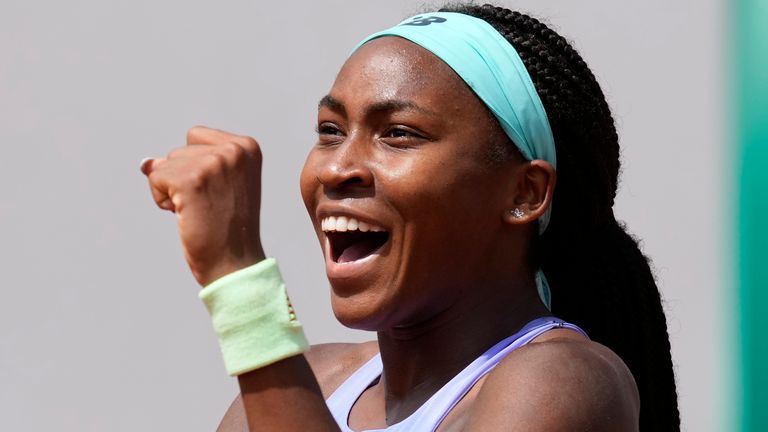 Coco Gauff is the youngest player to reach the final in Paris since Kim Clijsters in 2001