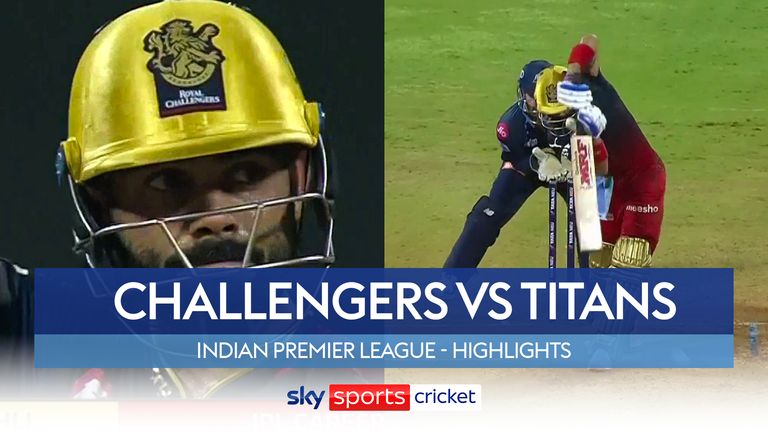 Highlights of the IPL game between RCB and the Titans 